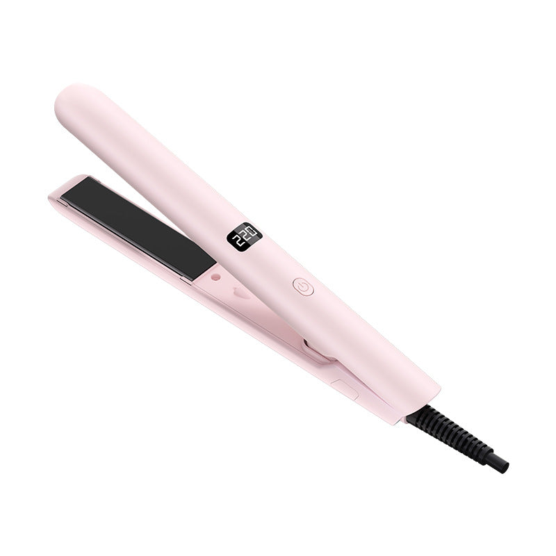 Dual Function Hair Straightener and Curling Iron with Negative Ion Technology